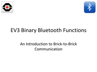 A Comprehensive Guide to Binary Bluetooth Functions for Brick-to-Brick Communication