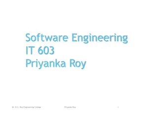 Software Engineering Principles and Process Models