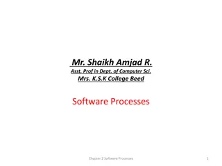 Software Processes in Modern Computing