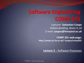 Software Engineering Processes