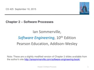 Software Processes in Software Engineering