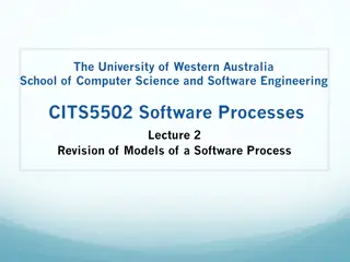 Overview of Software Process Models and Prototyping Paradigm