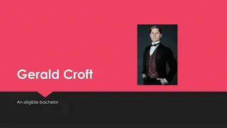 Gerald Croft: A Complicated Character Analysis