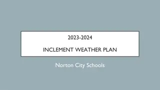 Norton City Schools Inclement Weather Plan 2023-2024