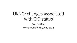 Requirements and Challenges for Charitable Incorporated Organisation (CIO) Status in the UK