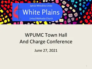 WPUMC Town Hall and Charge Conference Summary