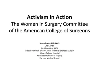 Women in Surgery Committee - Empowering Female Surgeons Across Generations