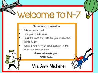 Welcome to N-7 Classroom Updates and Information