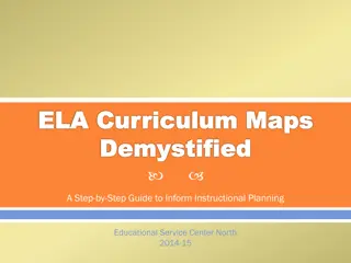 Demystifying ELA Curriculum Maps: A Comprehensive Guide for Informed Instructional Planning