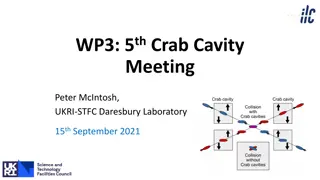 WP3 5th Crab Cavity Meeting Summary September 2021