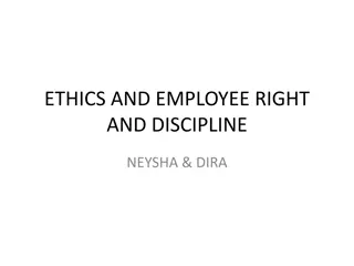 Understanding Ethics, Employee Rights, and Discipline in the Workplace