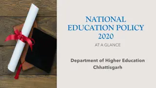 Overview of National Education Policy 2020 and its Implementation in Higher Education