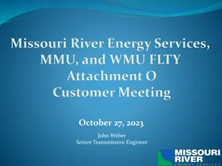 Transmission Engineer Meeting Agenda for MRES, MMU, and WMU - October 27, 2023