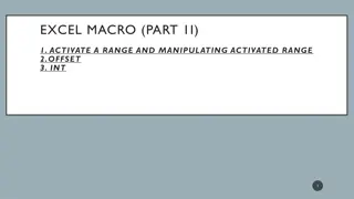 Understanding Object Properties and Hierarchy in Excel VBA