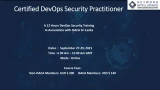 Comprehensive DevOps Security Training Overview