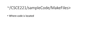 Makefiles and Automated Compilation in C++ Projects