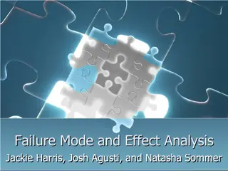 Comprehensive Guide to Failure Mode and Effect Analysis (FMEA)