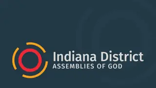 Superintendent's Prayer Model for the Manifest Presence of God at the 74th Indiana District Council