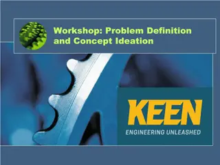 Workshop Problem Definition and Concept Ideation