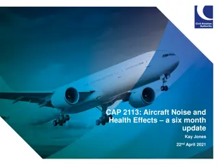 The Impact of Aircraft Noise on Health - Recent Update