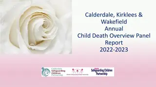 Annual Child Death Overview Panel Report 2022-2023 for Calderdale, Kirklees, and Wakefield