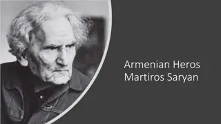 Explore the Artistry of Martiros Saryan, Armenian Painter