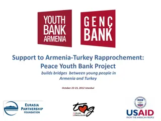 Building Bridges for Peace: Armenia-Turkey Youth Bank Project