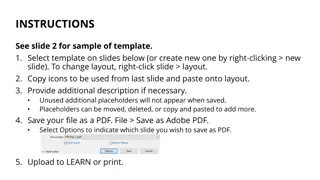 Create and Submit Assignment Instructions