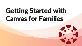 Guide to Getting Started with Canvas for Families