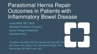 Outcomes of Parastomal Hernia Repair in Inflammatory Bowel Disease Patients