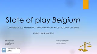 Enhancing Online Access to Court Decisions in Belgium