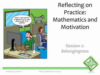 Enhancing Mathematics Learning Through Belongingness and Group Dynamics