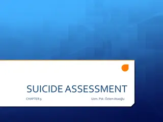 Suicide Risk Assessment in Therapy