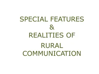 Insights into Rural Communication and Community Life