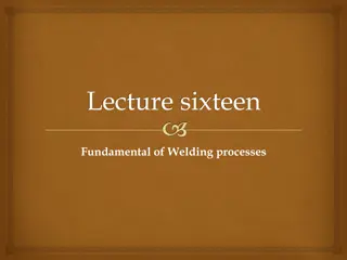 The Fundamentals of Welding Processes