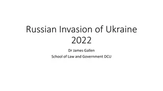 Legality and Self-Defence in the Russian Invasion of Ukraine 2022