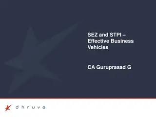 Understanding SEZ and STPI: Framework, Definitions, and Objectives