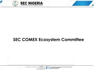 Committee Meetings on Development of Commodities Exchanges