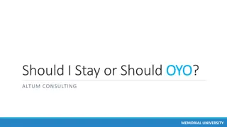 Career Decision: Should Jakayla Pursue a Position with OYO Hotels USA?