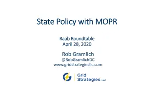 The Impacts of State Policy with MOPR Versions on Clean Energy