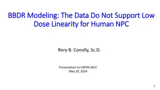 Analysis of BBDR Modeling for Human NPC Dose Linearity