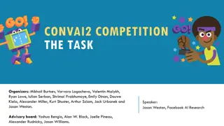 CONVAI2 Competition: Improving Chit-Chat Dialogue Models