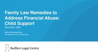 Family Law Remedies for Financial Abuse in Child Support Cases