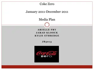 Coke Zero Media Plan 2011: Marketing Strategy & Analysis