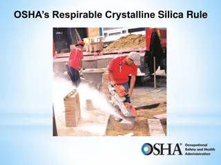 OSHA's Respirable Crystalline Silica Rule Overview