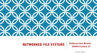 Evolution of Networked File Systems in Computer Science