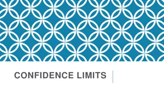 Confidence Limits in Statistical Analysis