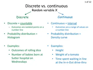 Random Variables and Mean in Statistics