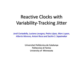 Reactive Clocks with Variability-Tracking Jitter in ICCD 2015