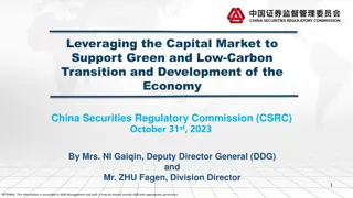 Leveraging China's Capital Market for Green Transition